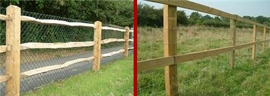 lap panel fencing services in Surrey